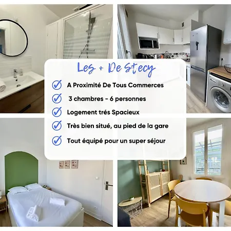 Apartment Spacieux 3 Au Pied De La Gare *